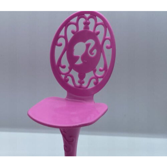 Barbie Glam Camper Seat Chair Hot Pink Kitchen Replacement Lot Of 2 - Picture 3 of 3